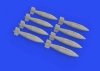 Eduard 672278 British 1000lb retarded bombs w_960 fuse 1/72